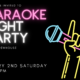 Karaoke night flyer